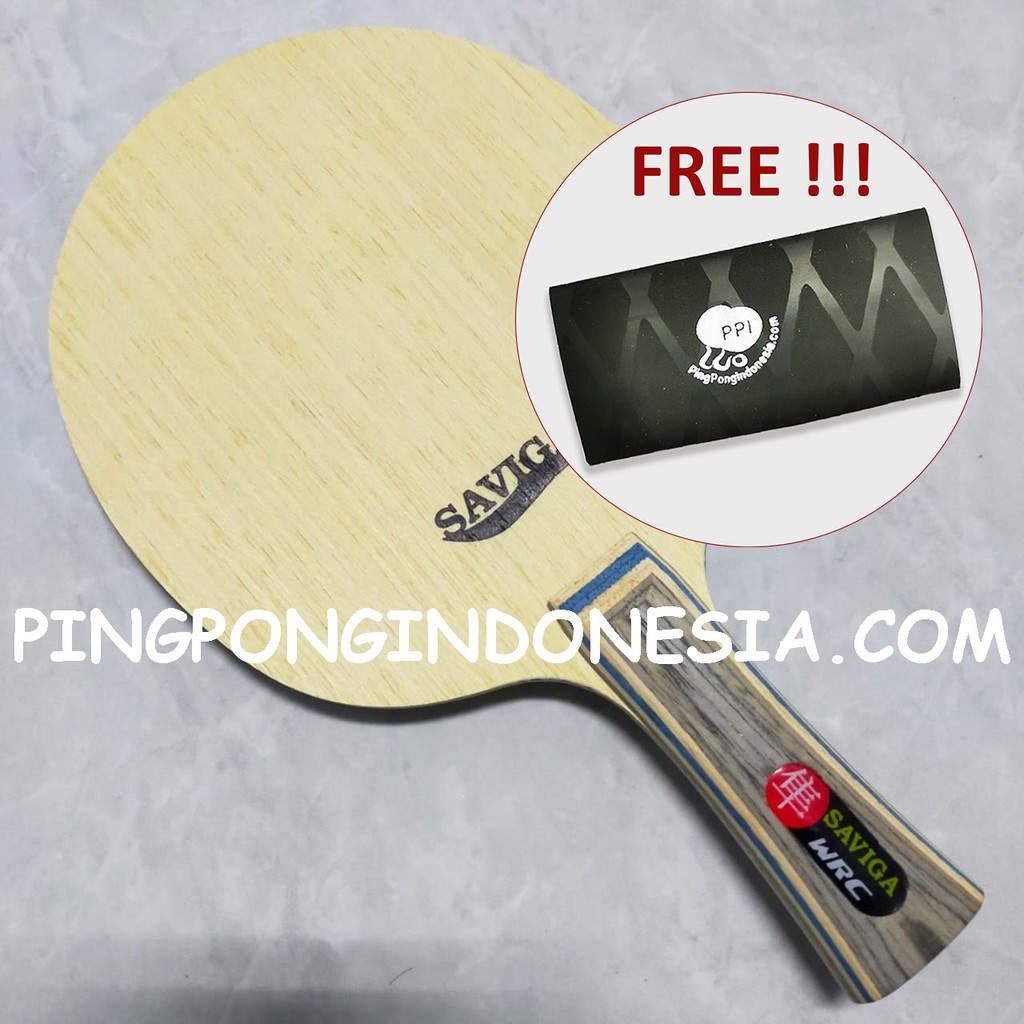 Dawei Blade Saviga WRC New Original - Blade Kayu Pingpong Tenis Meja Bat Bet