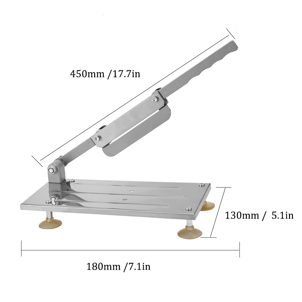 Protool Alat Slice Daging Meat Lamb Cutter Machine - SKP229 - Silver