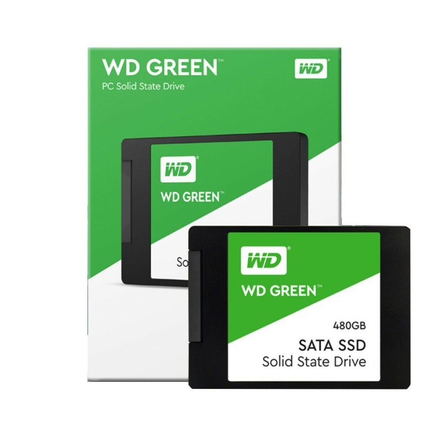 SSD WD GREEN 480GB SATA 3 2.5&quot;  RESMI