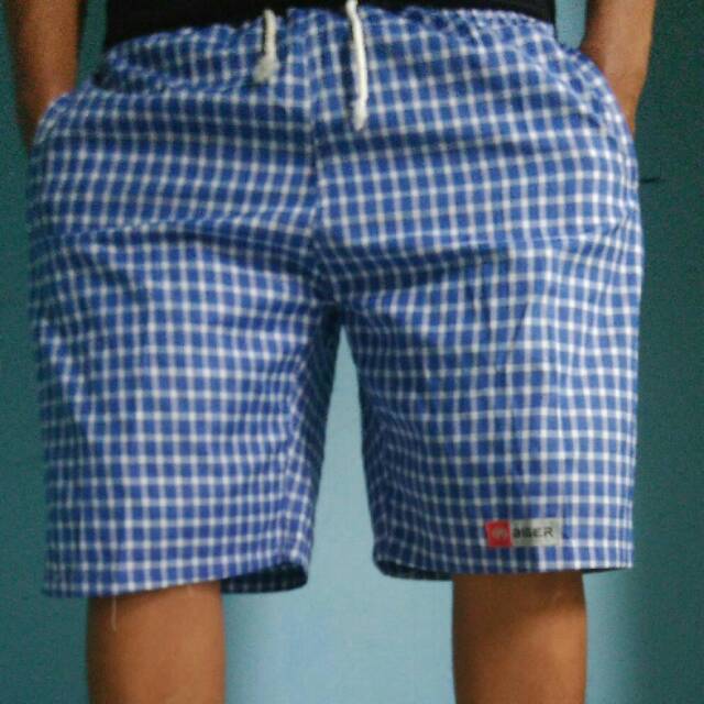 Celana kotak kecil kain catton