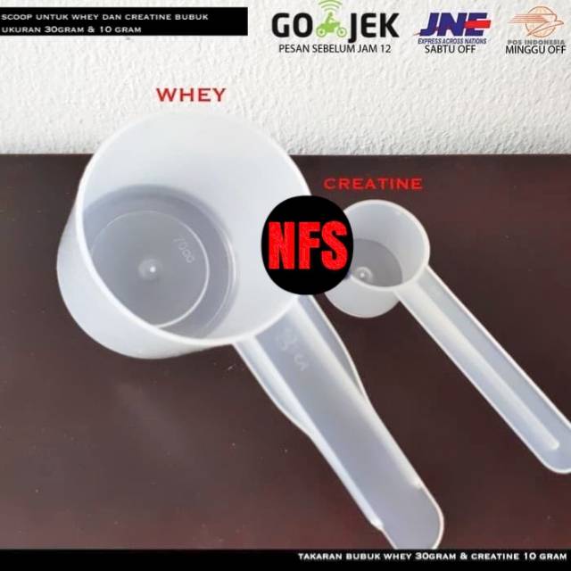 Scoop 30gr untuk Whey ukuran 30 gr scop Sendok Takar Protein Whey Isolate Suplemen