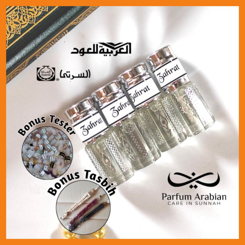 Parfum ZAHRAT Original Asli Arab Saudi