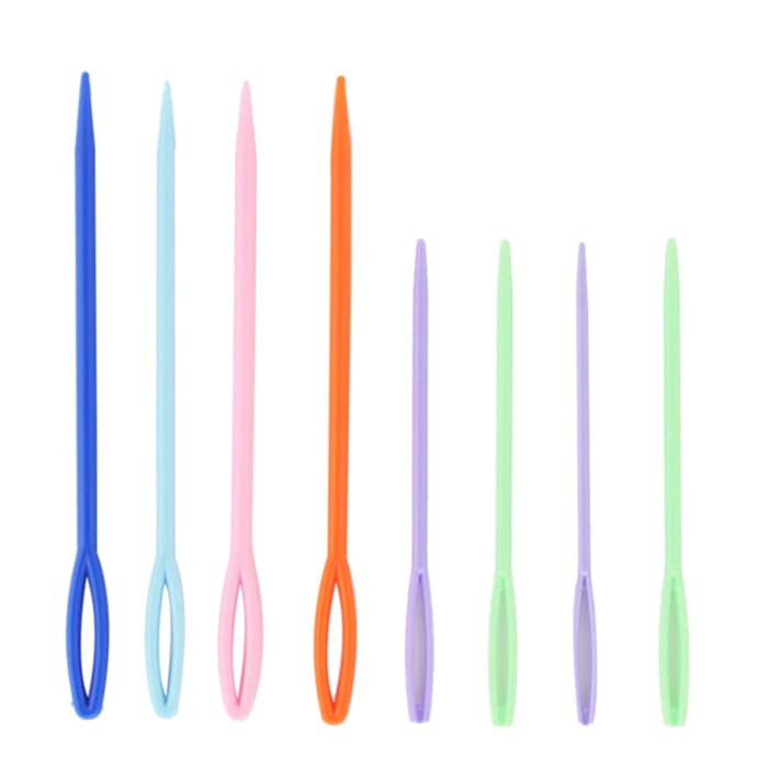 Plastic Threading Darning Needles (20pcs)