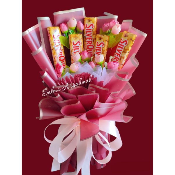 

buket snack // buket jajan // buket coklat // buket silverqueen