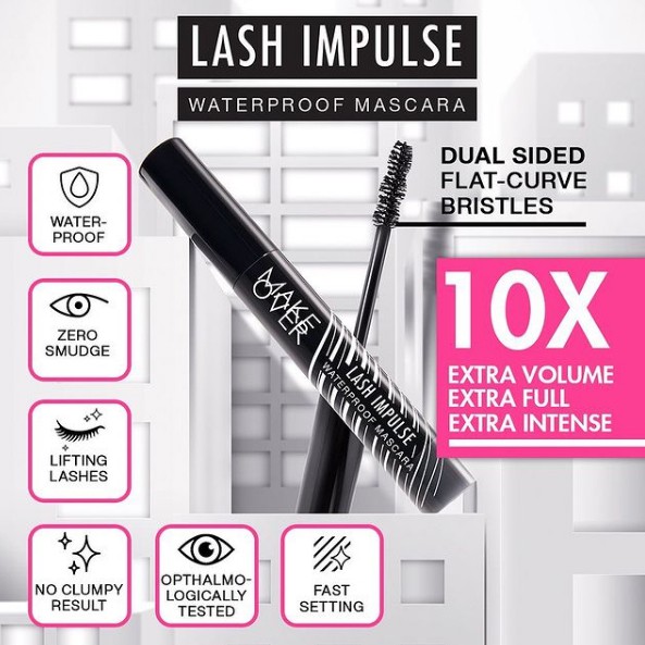 MAKE OVER LASH IMPULSE Waterproof Mascara