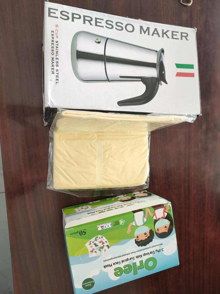 6 Cup Espresso Coffee Machine Maker Mesin Teko Kopi Moka Pot 300ml