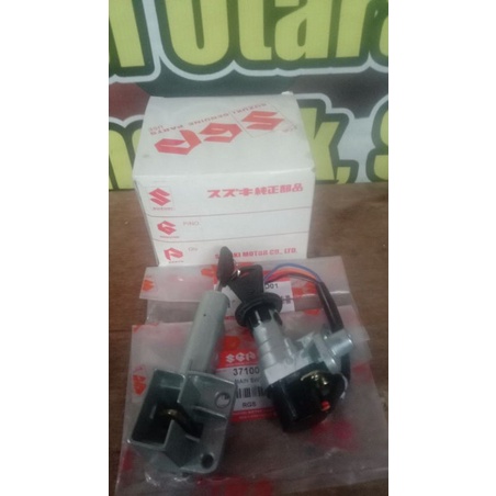 kunci kontak dan kunci jok Suzuki satria lumba original genuine parts