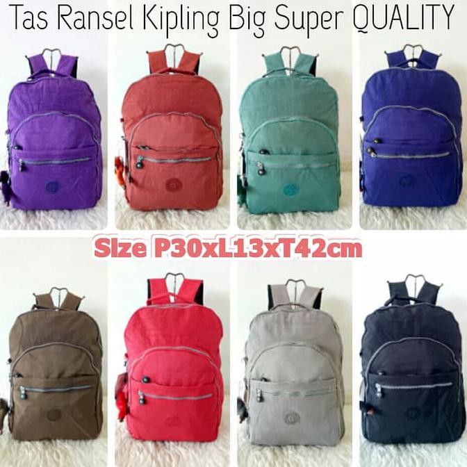 KP560 Backpack Kipling Big Super Quality/Tas Sekolah Kipling Import