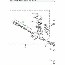 SEAL SIL MASTER REM MIO SPORTY SMILE MIO J GT NMAX F1ZR ORIGINAL ORI YAMAHA