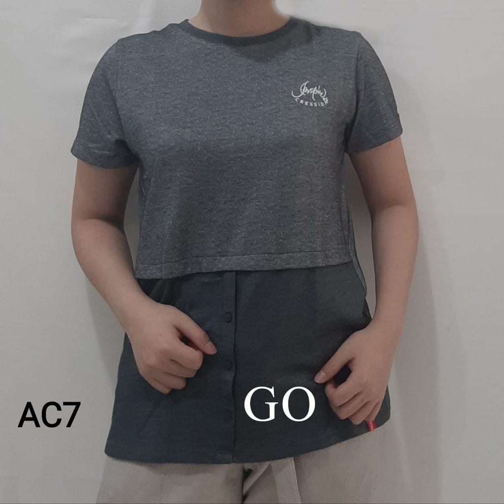 gos AC CRESSIDA BAJU Cewek Atasan Wanita Pakaian Cewek Lengan Pendek