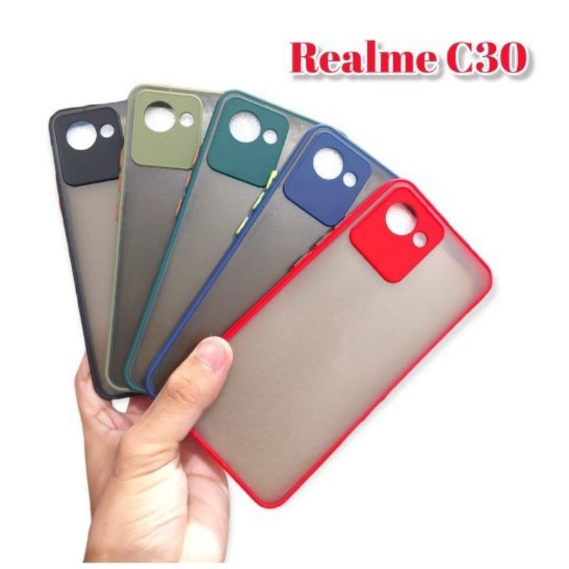 Hardcase My Choice Pro Camera Realme C30 C 30  Full Color 3D Silikon TPU