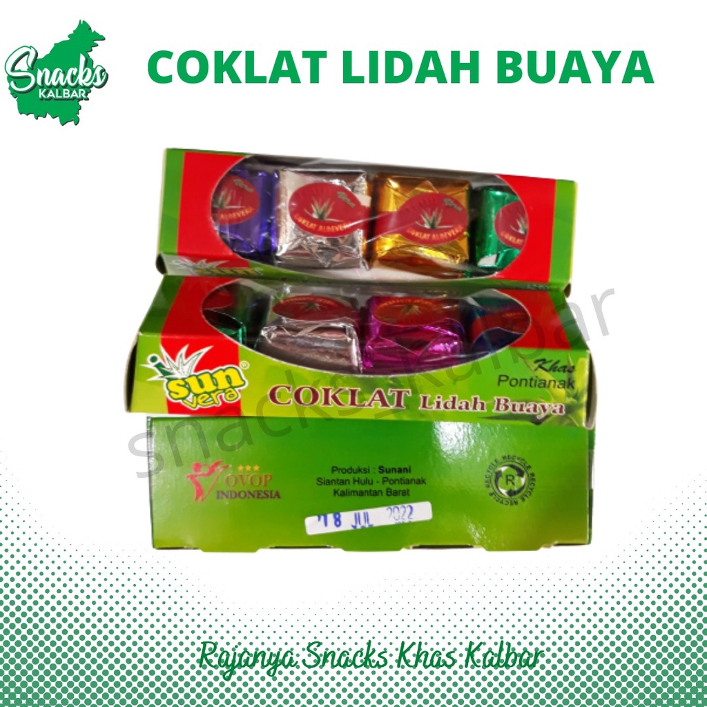 

Coklat Lidah Buaya/Coklat Aloe Vera Khas Pontianak
