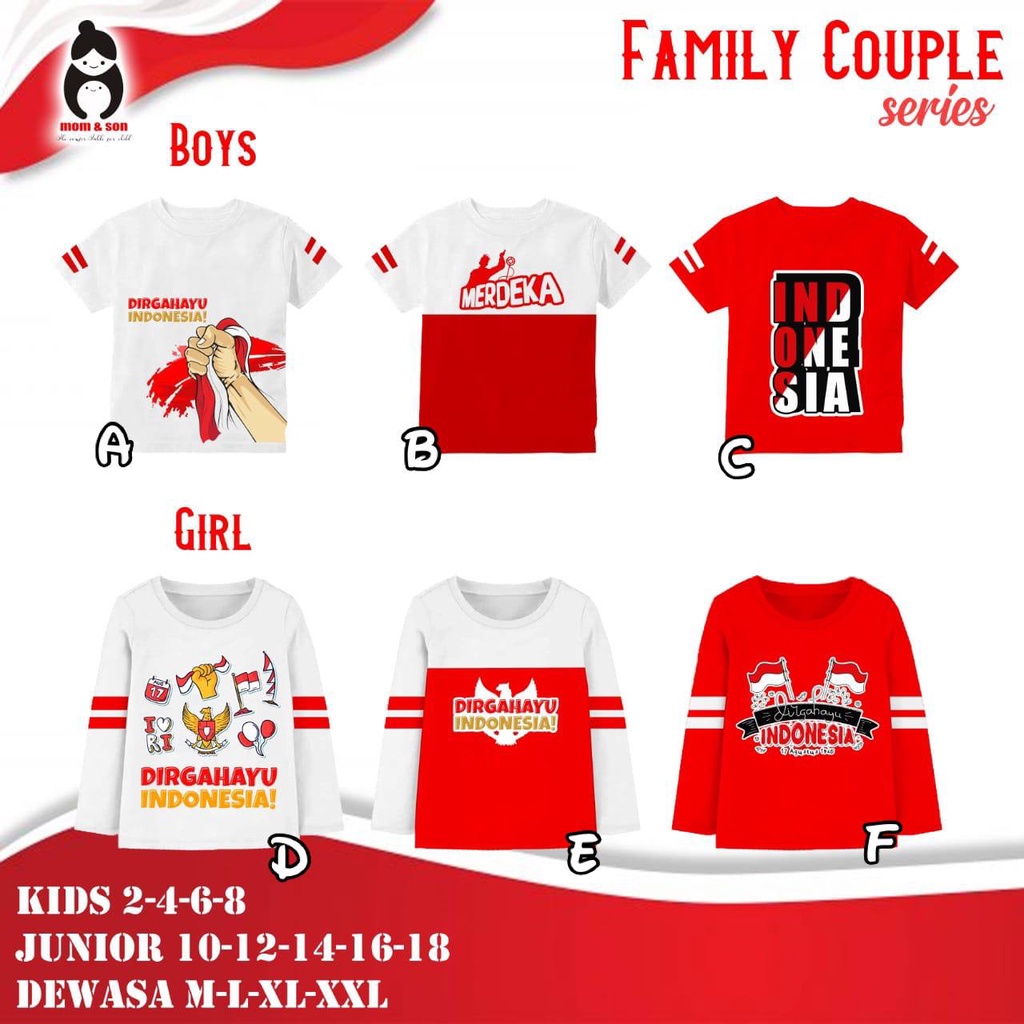 Kaos independence family couple by Mom n Son