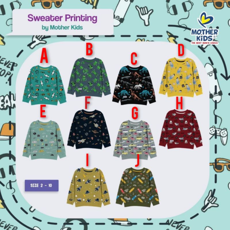 Sweater Anak Printing Mother Kids 2_10