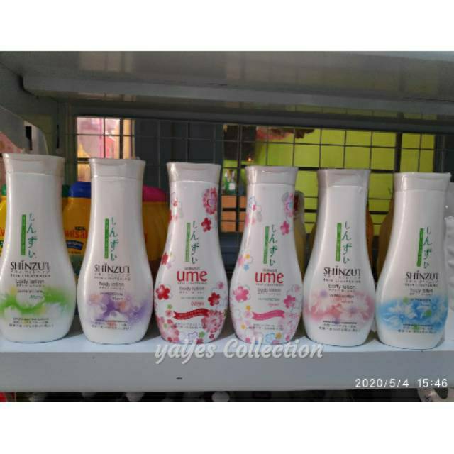 Shinzui body lotion 210 ml matsu myori ayumi sakura hana ayumi iseiya kenzo handbody sinzui lembab