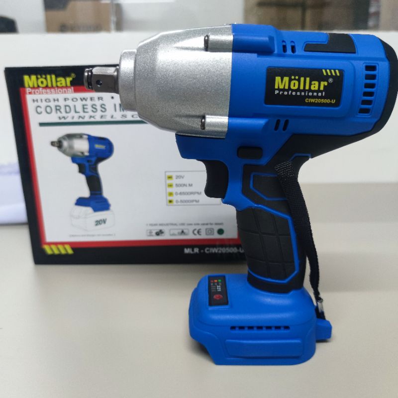 MOLLAR CIW20500 Cordless Impact Wrench Brushless 500 Nm / JLD 48s