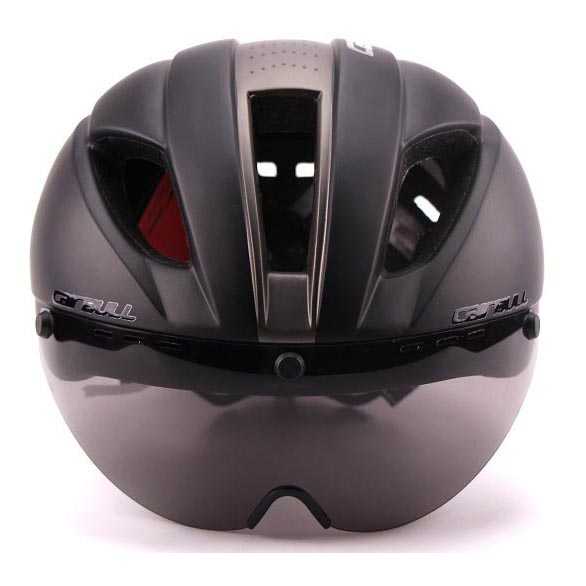 Helm Sepeda Magnetic Visor Removable Lens