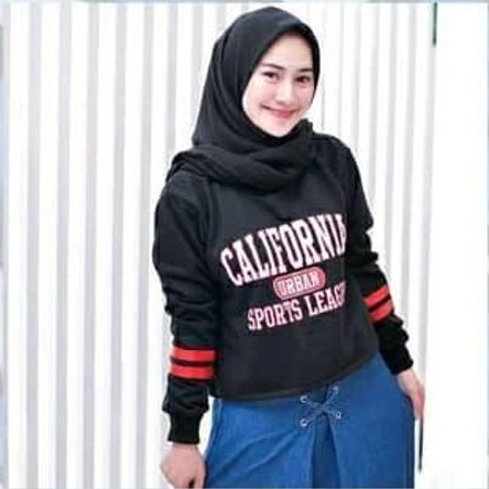 Bess - Sweater Crop Murah / Sweater Crop Wanita CALIFORNIA