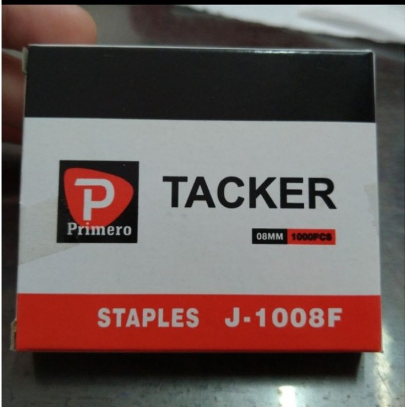 

ISI STAPLES TEMBAK 8MM PRIMERO 1000PCS