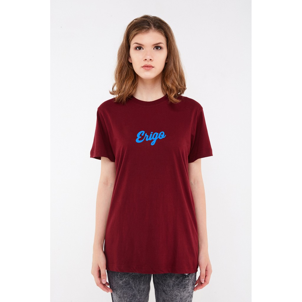 

Erigo T-Shirt Basic Blue Maroon