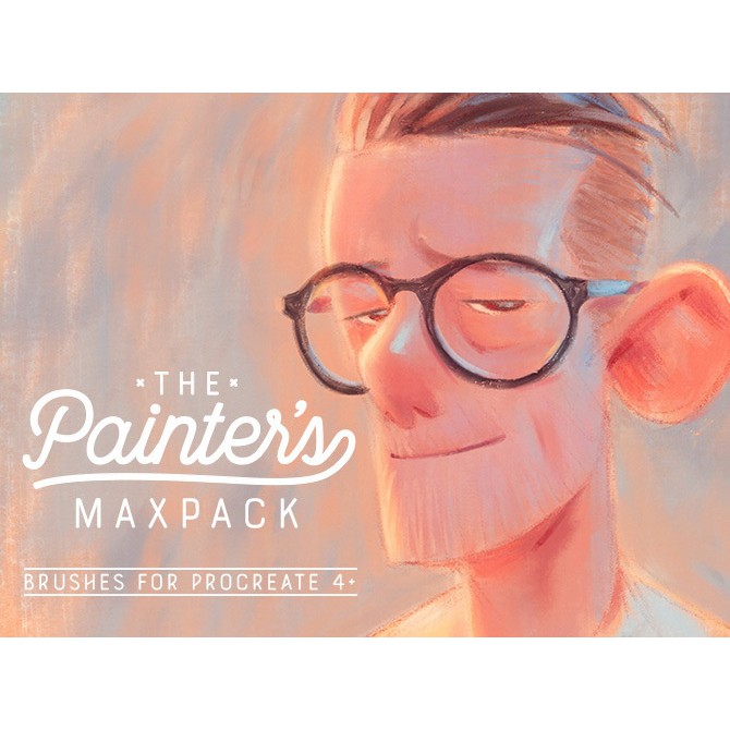 Procreate Brush - The Painter's MaxPack Brush for Procreate