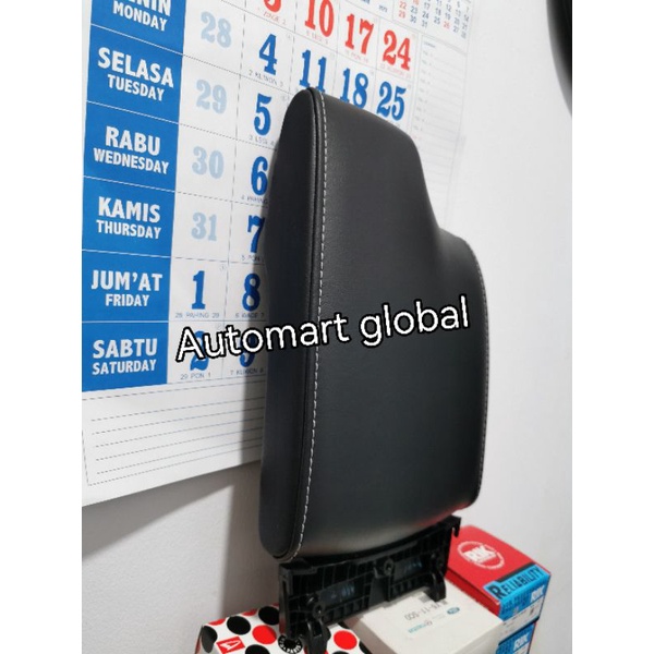 Cover tutup console konsol box fortuner hilux 2016-2022 original
