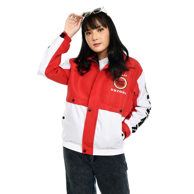 jaket vintage suzuki