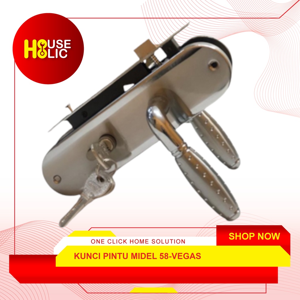 Kunci Pintu Model 58 Vegas / Handle Pintu / Gagang Tarikan Pintu