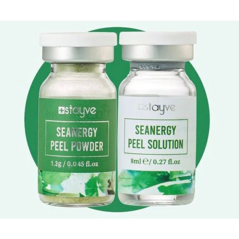 SERUM STAYVE SEANERGY PEEL POWDER / PEELING WAJAH STAYVE DIGUNAKAN UNTUK MENCERAHKAN WAJAH