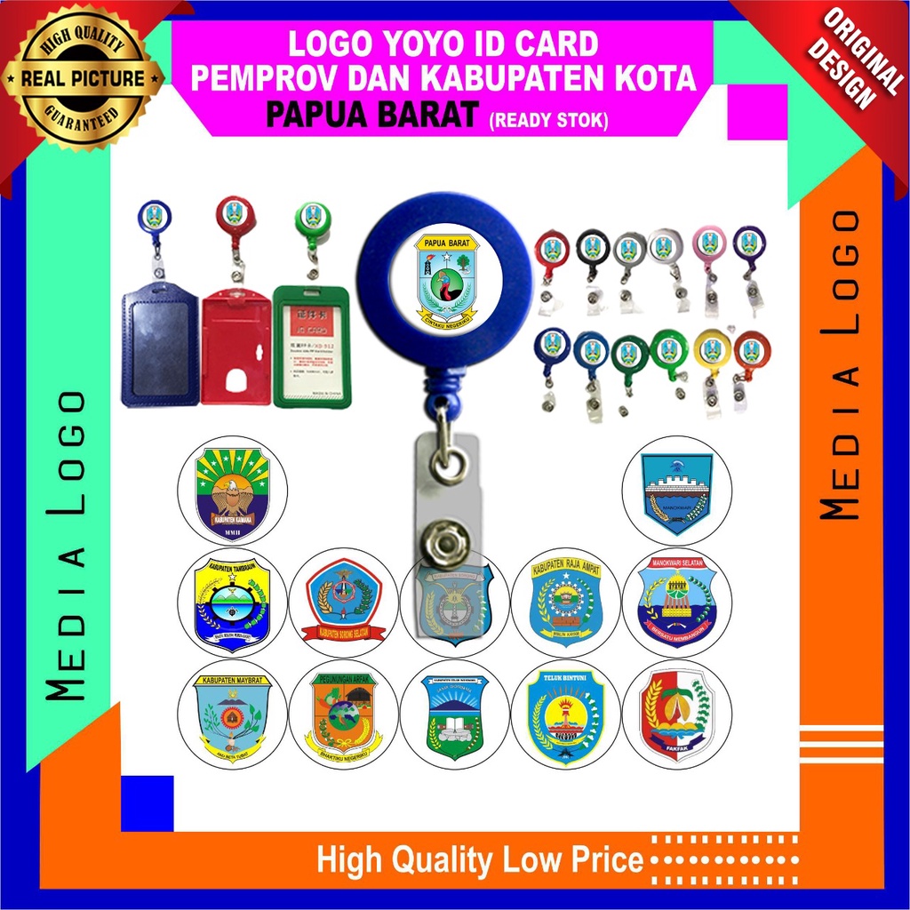 

READY STOCK LOGO YOYO PEMROV -PEMKAB PAPUA BARAT