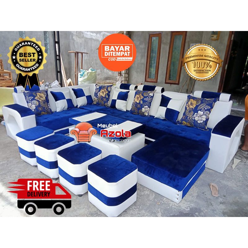 sofa sudut beranak Azola