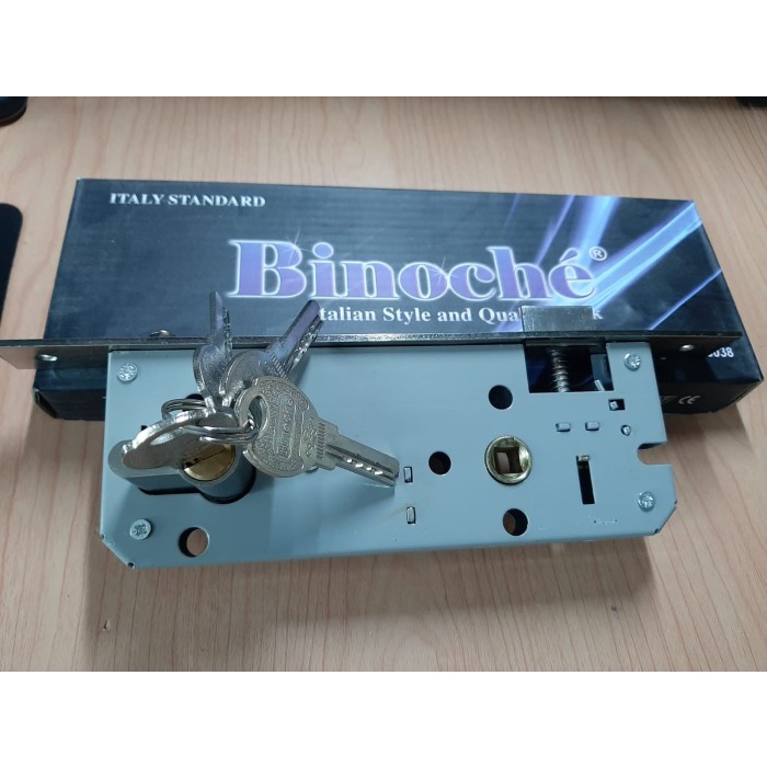 OLS BInoche Body Kunci Lidah Binoche Silinder Computer Full Back Lock Case