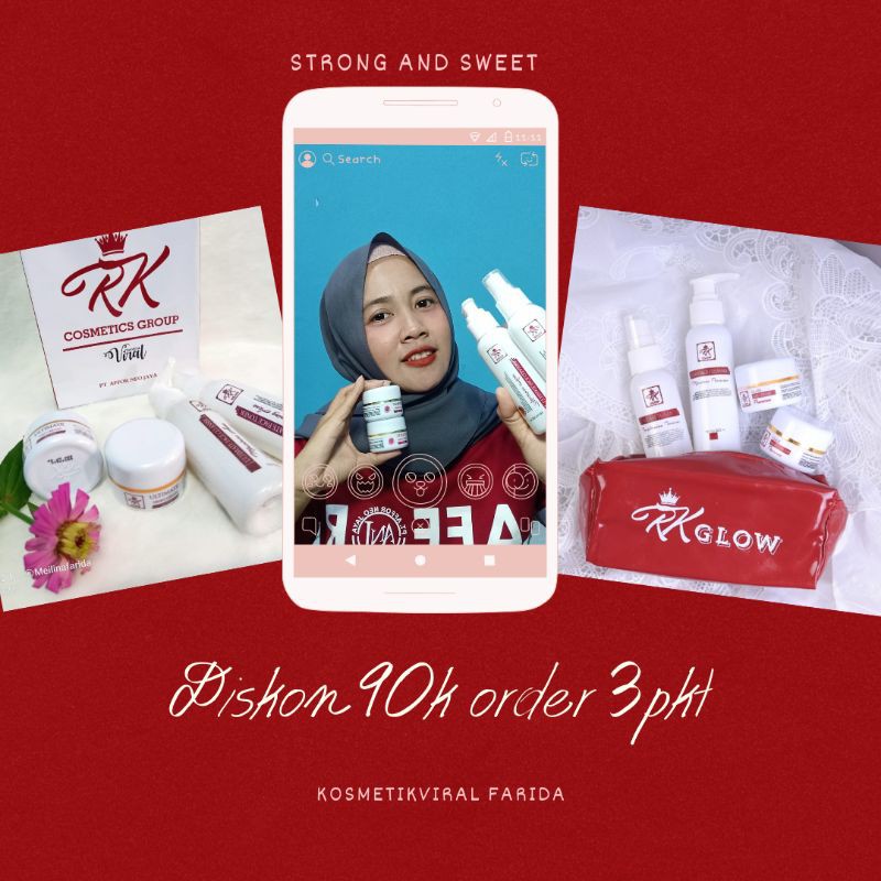 SKINCARE RK GLOW ACNE DAN PREMIUM