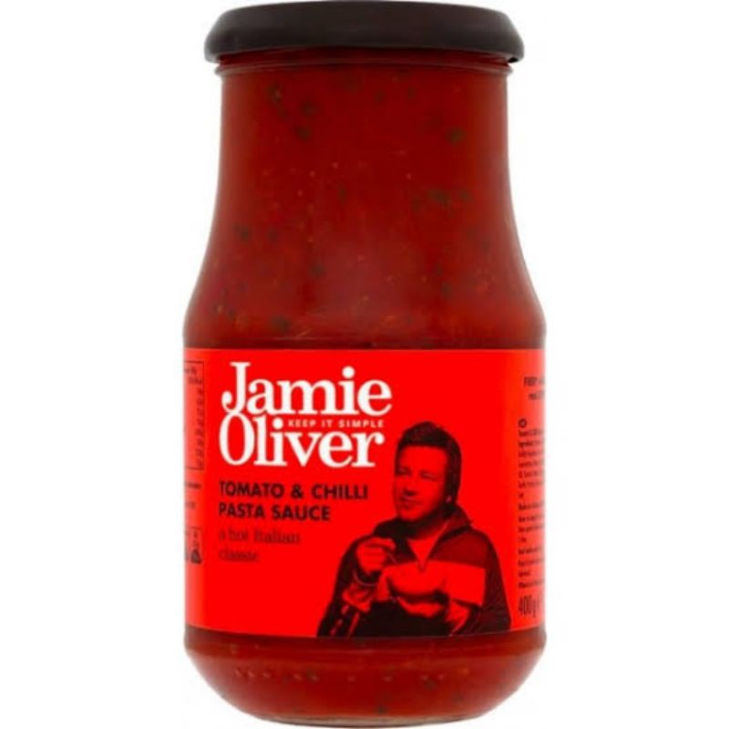 

JAMIE OLIVER TOMATO CHILLI SAUCE PASTA 400GR