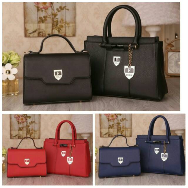 2338 tas import Tas fashion tas korea tas murah tas batam tas branded tas 2in1 furla