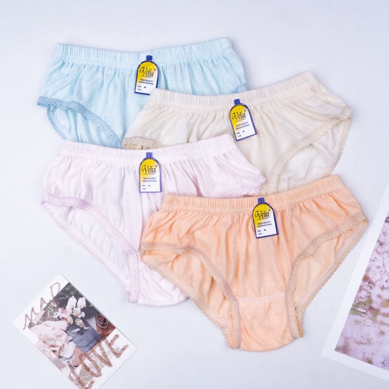 ART 036 | 6 PCS (SETENGAH LUSIN) CD WANITA DEWASA PUTRI YULIANA MOTIF RANDOM BORDIR SABLON