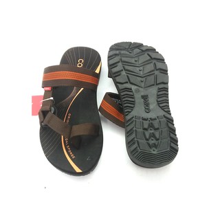  Sandal  Pria  Casual Carvil  Ori Cowok  Spectra M Black Brown 