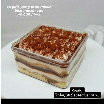 

Dessert Box Tiramisu