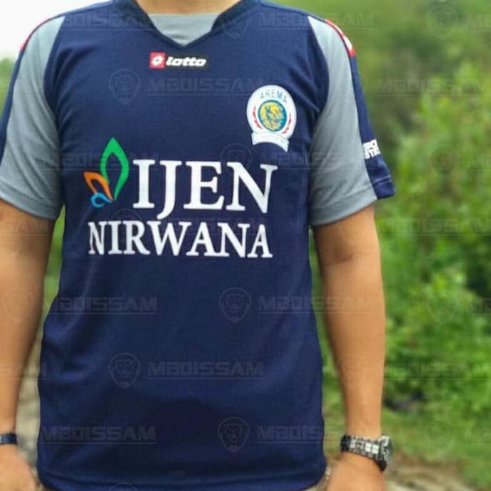 Jersey Arema Retro Klasik Tahun 2010 2011 Home Ijen Nirwana Alam Shah