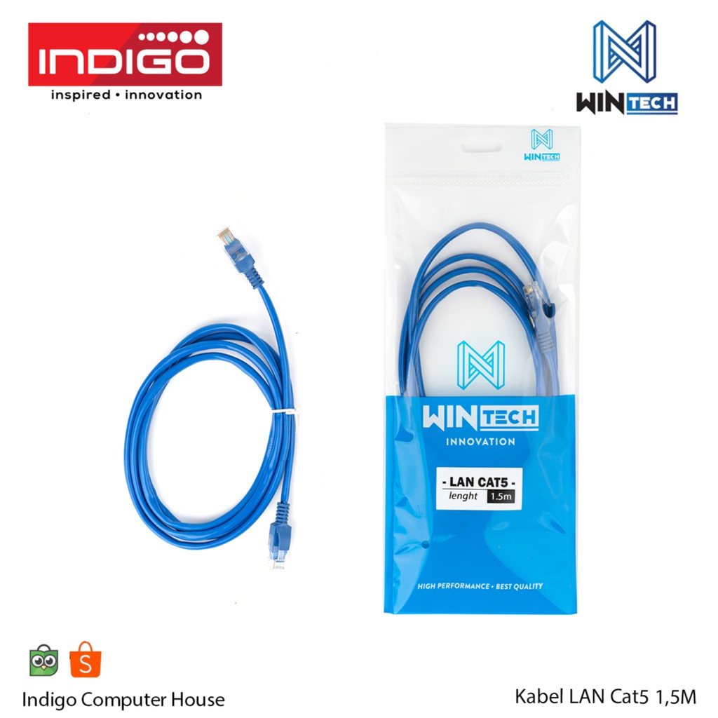 KABEL UTP LAN CAT5 1.5 METER | UTP CAT5 1.5 METER | KABEL LAN