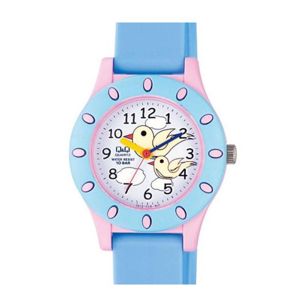 SALE Jam Tangan Anak Colorful Motif Lucu Rubber Analog Original Q&amp;Q QNQ QQ VQ13 VQ13J Series