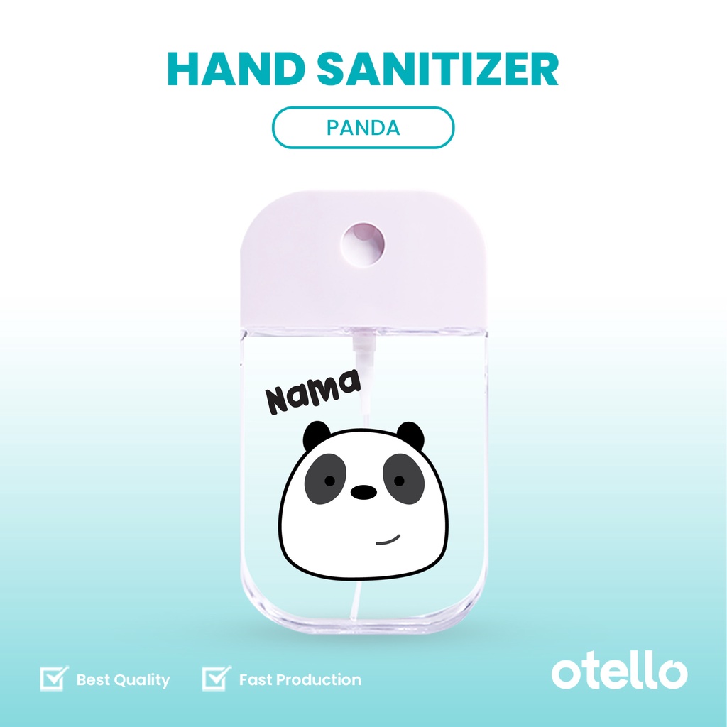 Otello - Custom Pocket Hand Sanitizer We Bare Bears Nama Spray Bottle