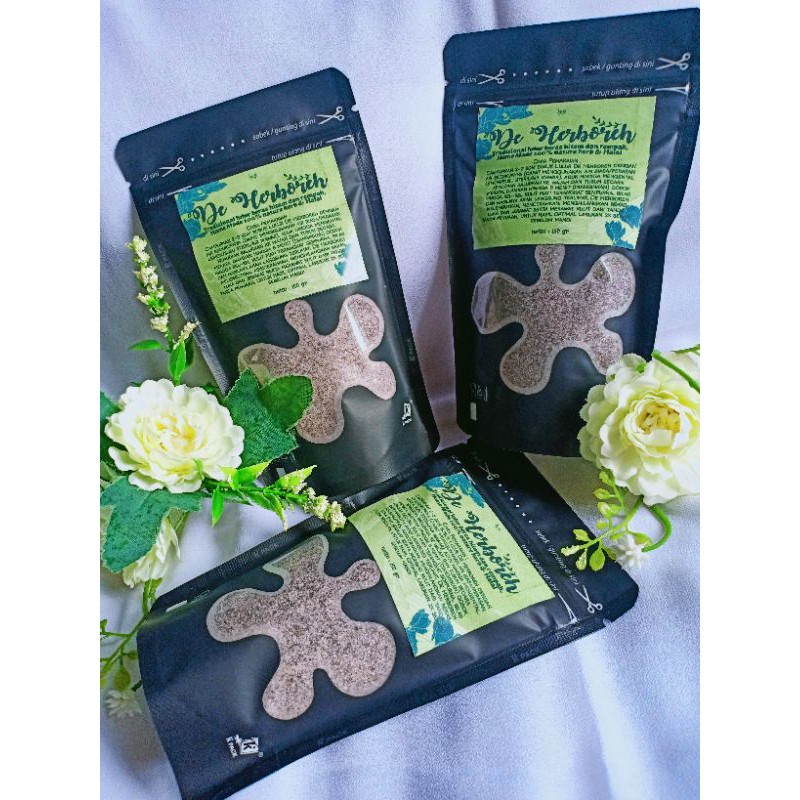 Lulur rempah pemutih badan dan scrub wajah (150 gram)