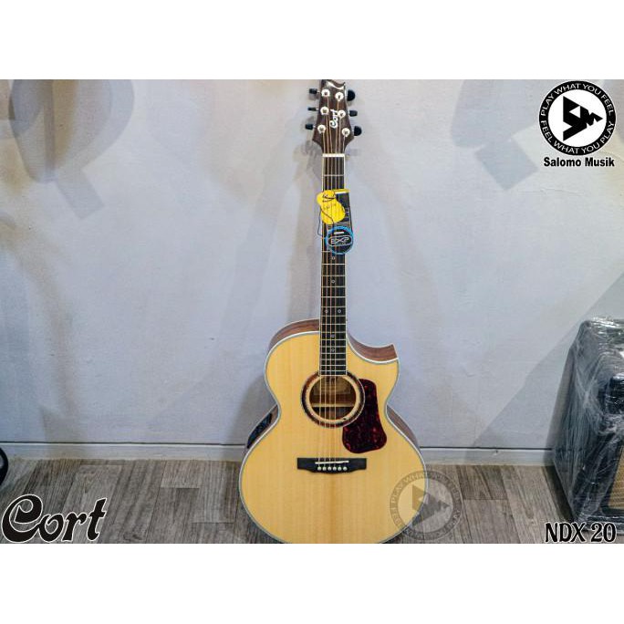 Gitar Akustik Elektrik Original Cort Ndx 20 Nat