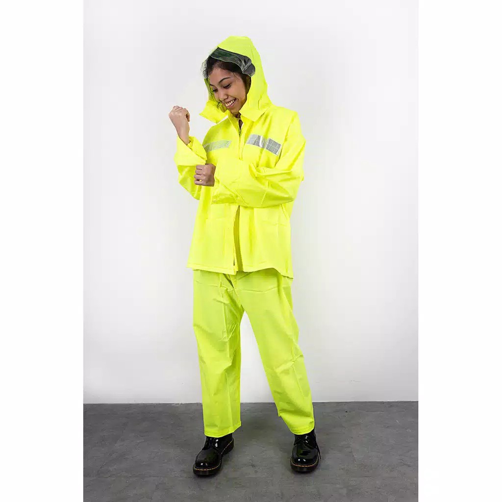 JAS HUJAN WANITA KOREA MANTEL HUJAN PRIA DEWASA RAINCOAT GIRL IMPORT C6