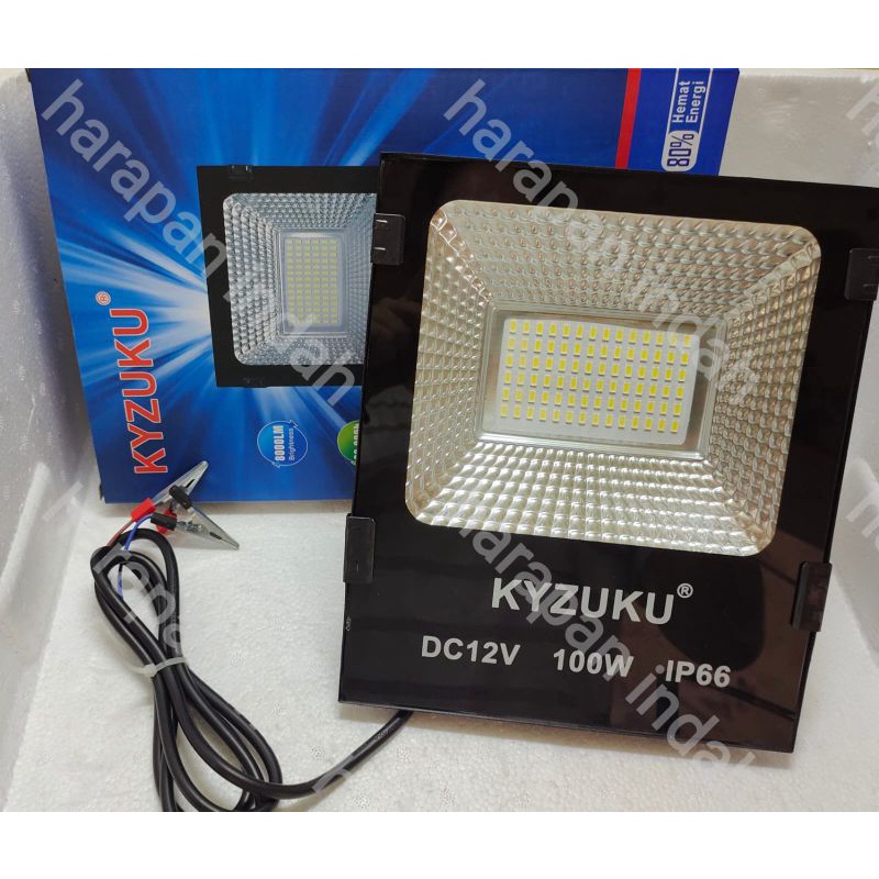 LAMPU SOROT DC 12V 50W 50 WATT DAN 100WATT  LUMMENT / LAMPU TEMBAK DC 12V 50W DAN 100WATT