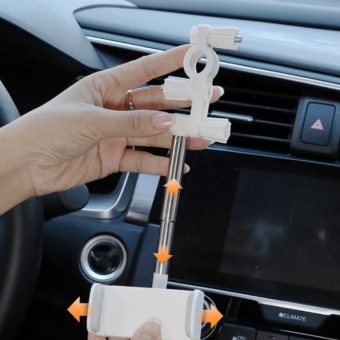Fleksibel Car Holder / Portable car holder - Car Phone Holder - LIAT WAZE JADI LEBIH MUDAH