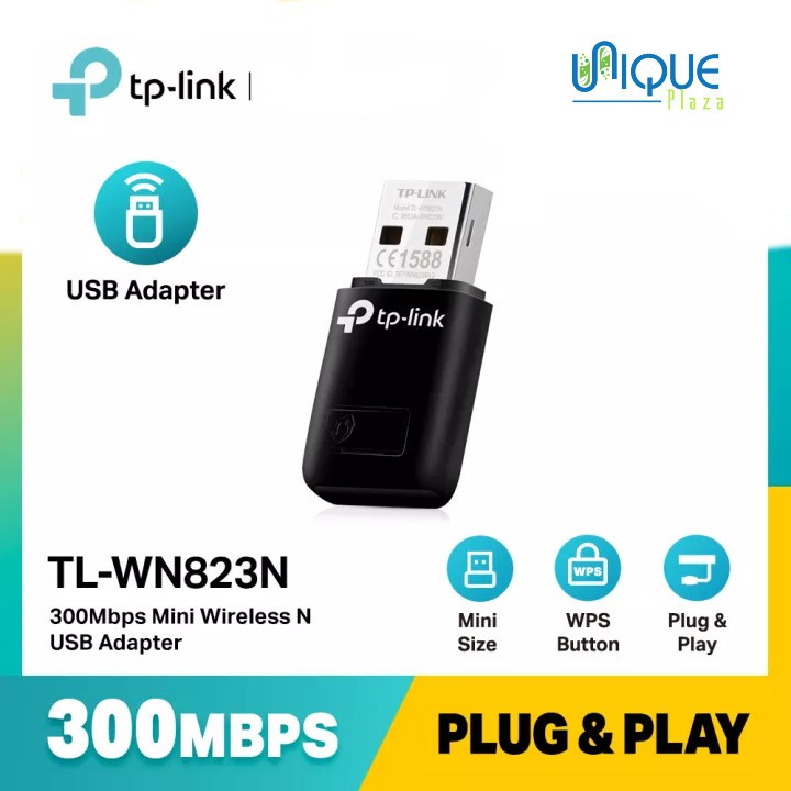 TP-LINK TPLink TL-WN823N 300Mbps Mini Wireless N USB Adapter