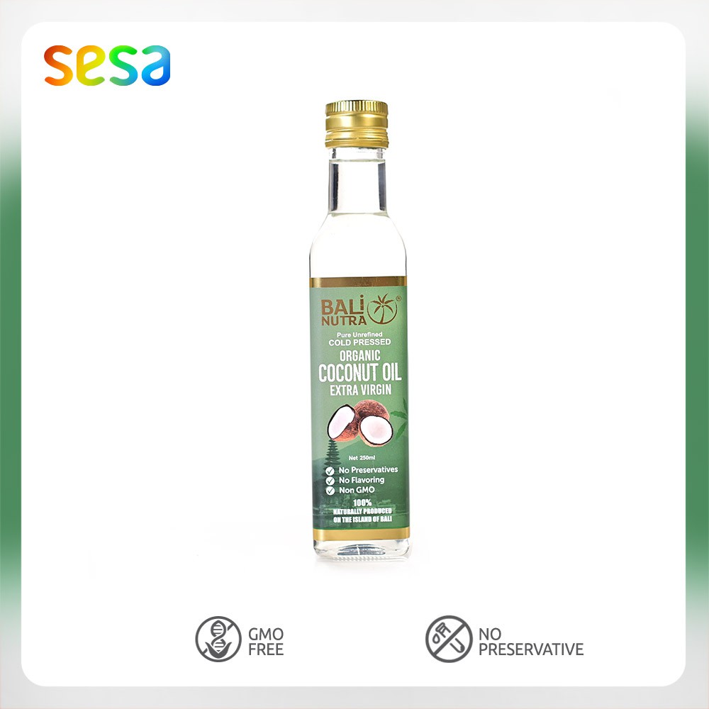 

BALI NUTRA Organic Coconut Oil 250ml - Minyak Kelapa Sehat