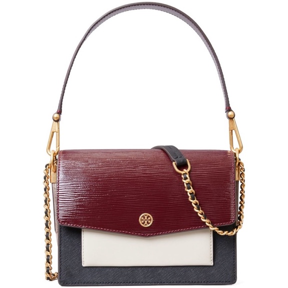 Tory Burch Robinson Convertible Mini Shoulder Bag Birch TB 899